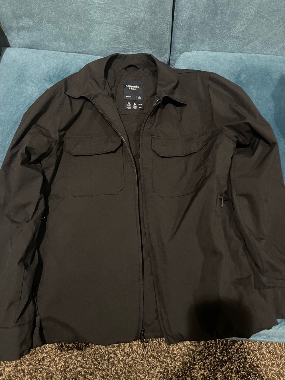 Abercrombie & Fitch Black Jacket